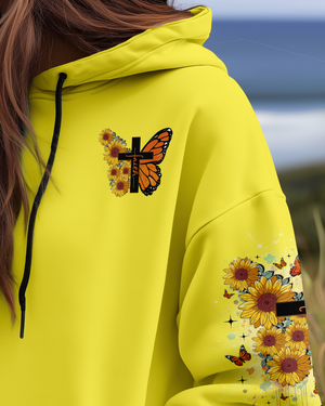 Blessed By God Loved By Jesus Butterflies Women's All Over Print Shirt - Tlno0909251