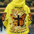 Blessed By God Loved By Jesus Butterflies Women's All Over Print Shirt - Tlno0909251