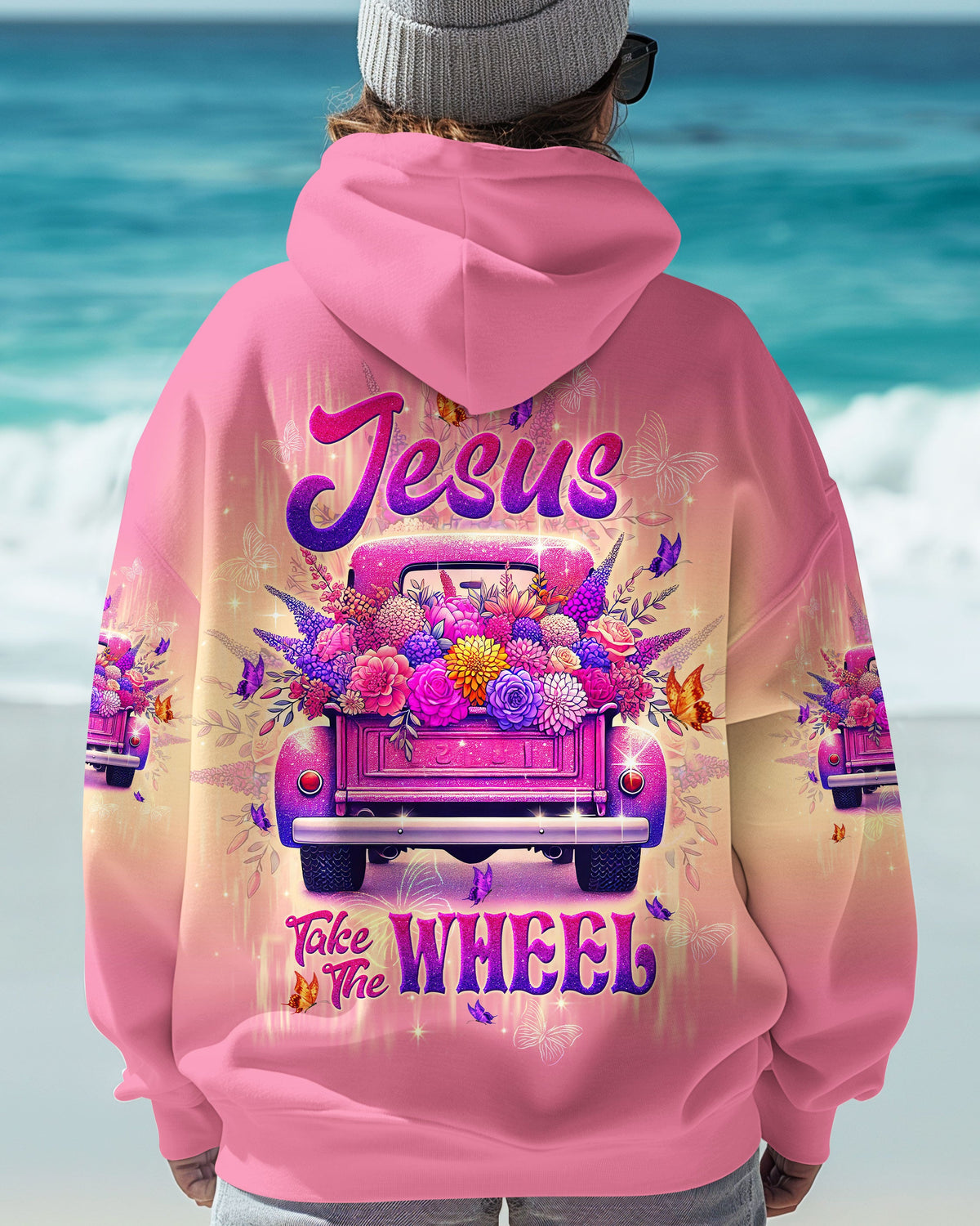 Jesus Take The Wheel Women's All Over Print Shirt - Tltw1202254