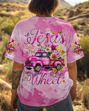 Jesus Take The Wheel Women's All Over Print Shirt - Tytm0509242