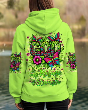 God Is My Refuge And Strength Women's All Over Print Shirt - Tlnz0509252
