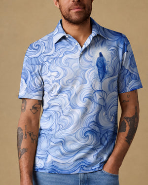 Jesus Walking On Water Men's All Over Print Shirt - Tyqy0307264