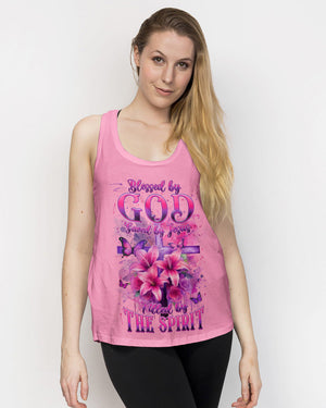 Blessed By God Saved By Jesus Women's All Over Print Shirt - Tyln2503263
