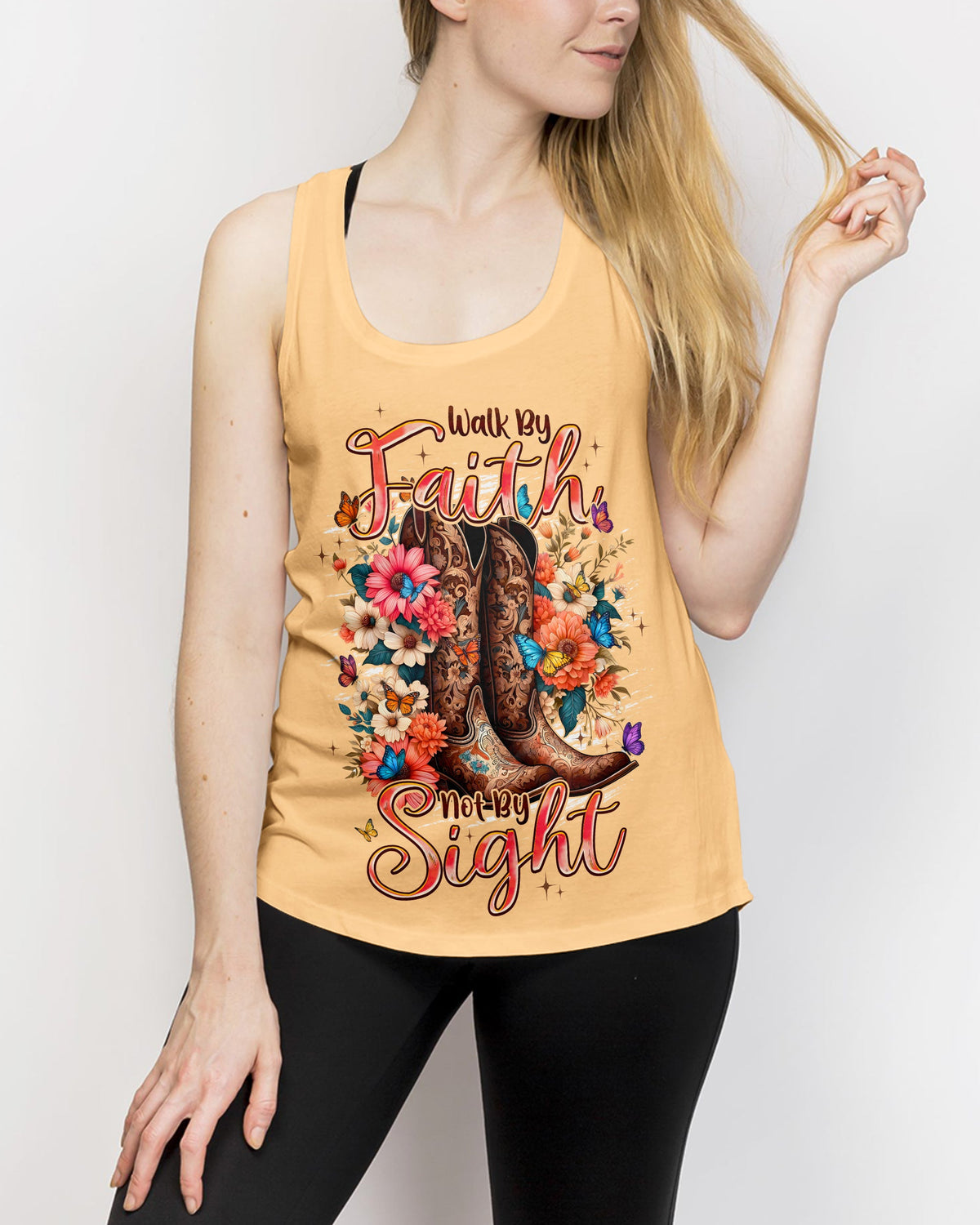 Walk By Faith Not By Sight Women's All Over Print Shirt - Typq2406262