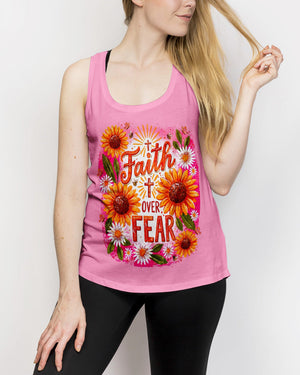 Faith Over Fear Women's All Over Print Shirt - Tyln1707262