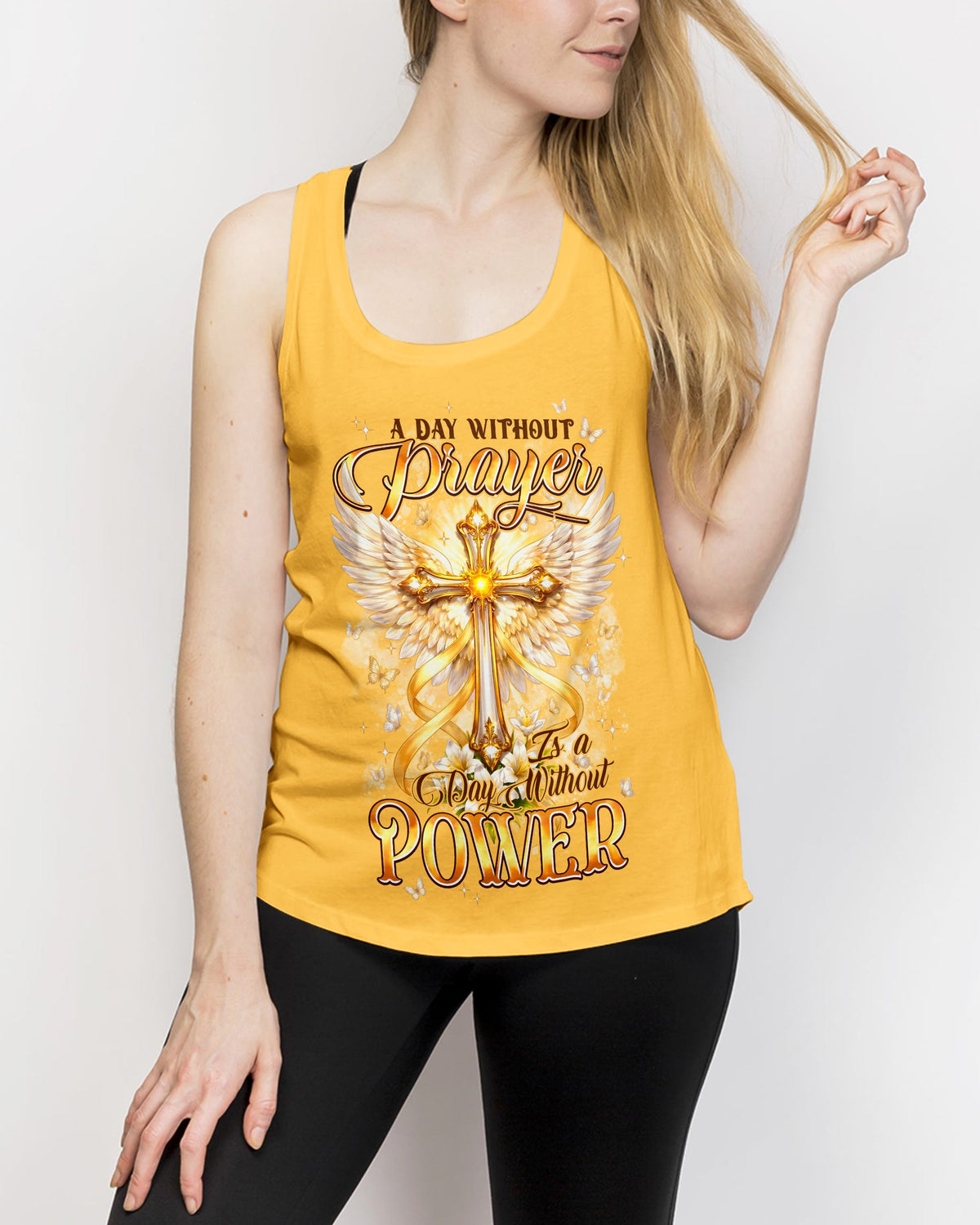 A Day Without Prayer Is A Day Without Power Women's All Over Print Shirt - Typq1906261