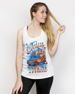 Jesus Take The Wheel Women's All Over Print Shirt - Tyln2603262