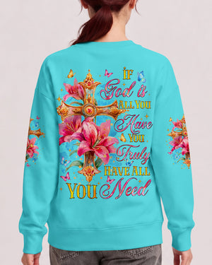 If God Is All You Have Cross Women's All Over Print Shirt - Tyqy0408262