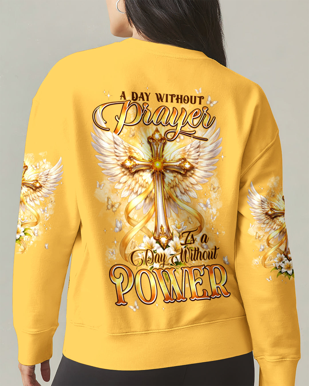 A Day Without Prayer Is A Day Without Power Women's All Over Print Shirt - Typq1906261