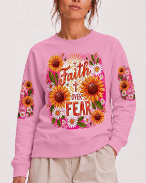 Faith Over Fear Women's All Over Print Shirt - Tyln1707262