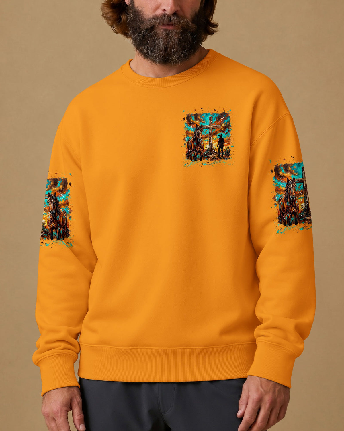 Blessed By God Loved By Jesus Men's All Over Print Shirt - Tyln2306262