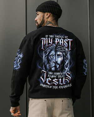 Jesus Dropped The Charges Lion Men's All Over Print Shirt   - Tltw2404261
