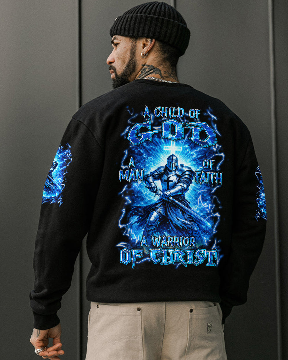 A Warrior Of Christ Men's All Over Print Shirt - Yhln2602261