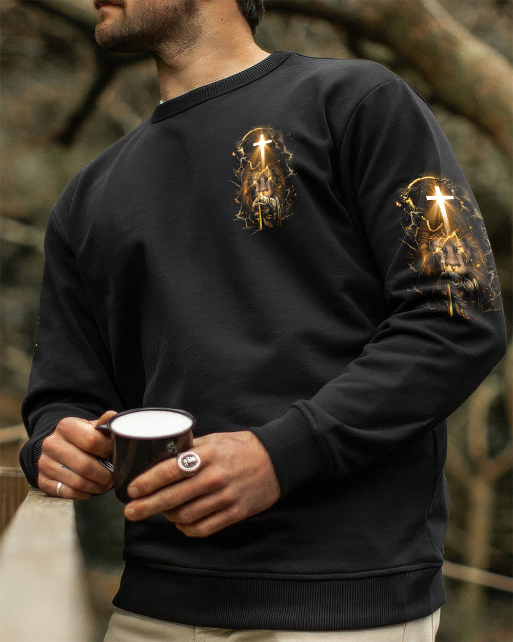 Led By The Spirit Men's All Over Print Shirt - Tyqy2502263