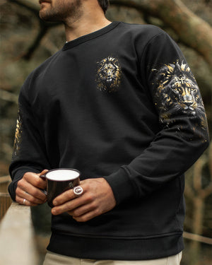 It Is God Who Arms Me With Strength Lion Men's All Over Print Shirt - Tlhn1203261