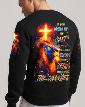 Jesus Dropped The Charges Lion Men's All Over Print Shirt - Yhln110262