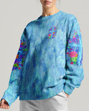 I Can Do All Things Floral Women's All Over Print Shirt  - Tlhn2004262