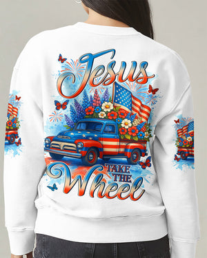 Jesus Take The Wheel Women's All Over Print Shirt - Tyln2603262