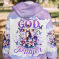 I Believe In God Cross Horse Lilies Women's All Over Print Shirt - Tlno0512233