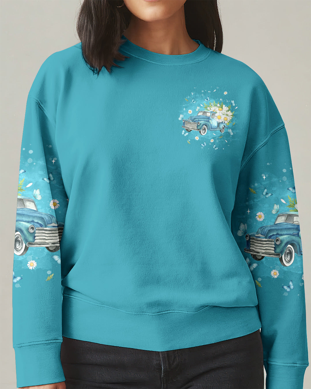 Jesus Take The Wheel Truck  Women's All Over Print Shirt - Tlnt0704261