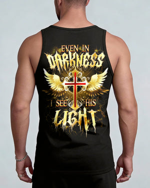 Even In Darkness I See His Light Men's All Over Print Shirt - Tytd0902263