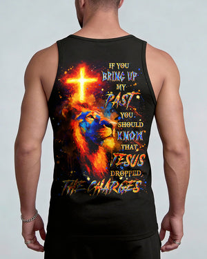 Jesus Dropped The Charges Lion Men's All Over Print Shirt - Yhln110262