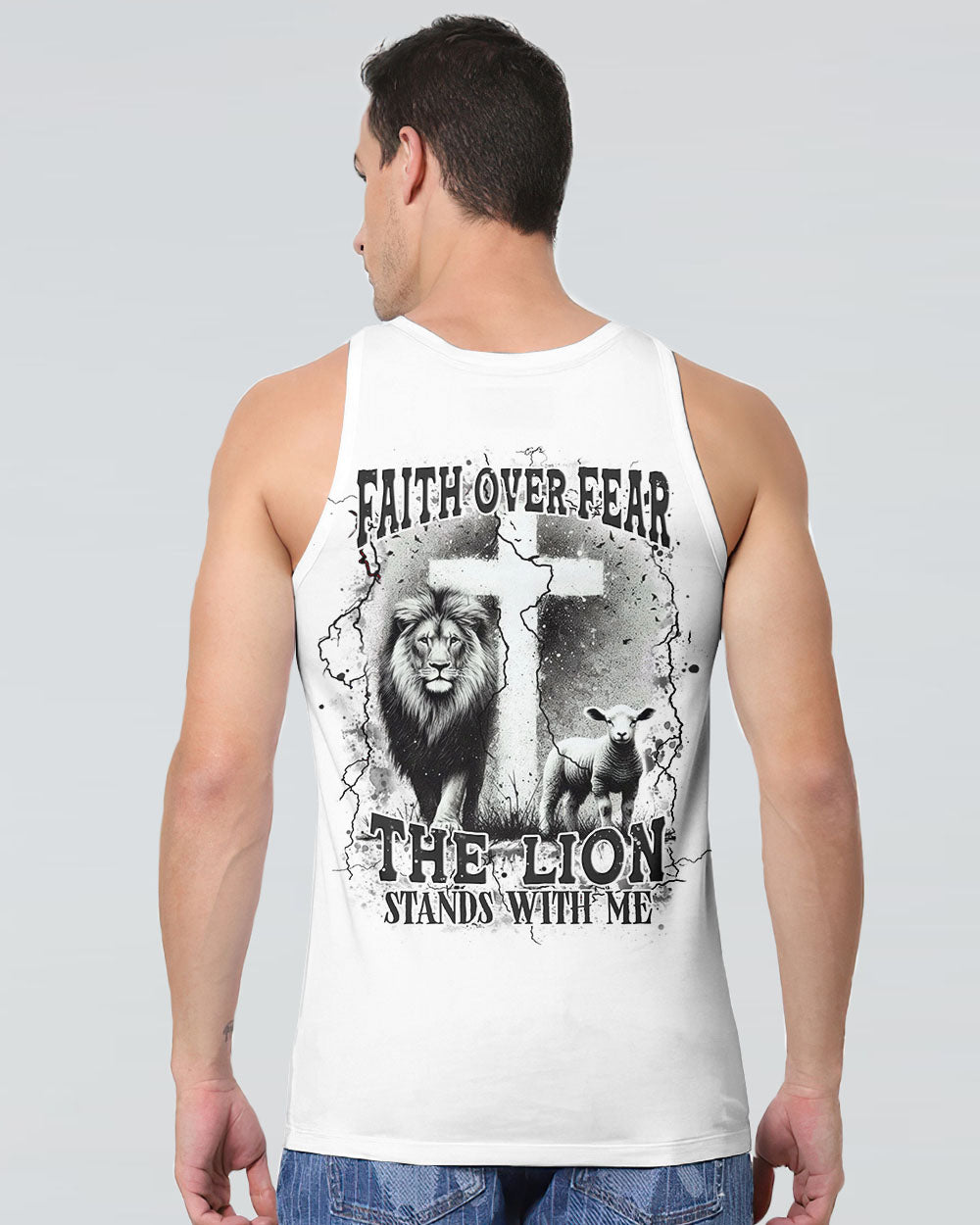 Faith Over Fear Men's All Over Print Shirt - Yhhn0512252