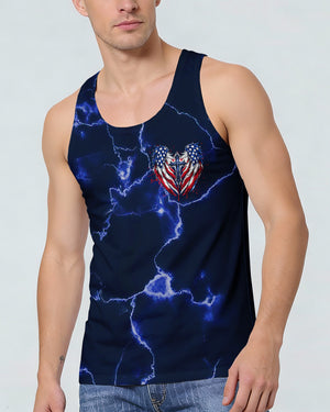 One Nation Under God Cross Wings  Men's All Over Print Shirt   - Tlhg1703261