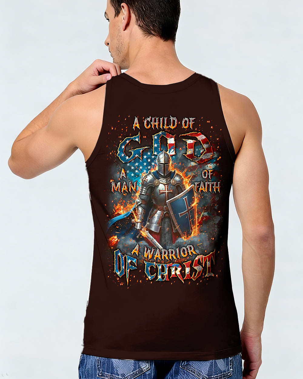A Warrior Of Christ Men's All Over Print Shirt - Yhln0502261
