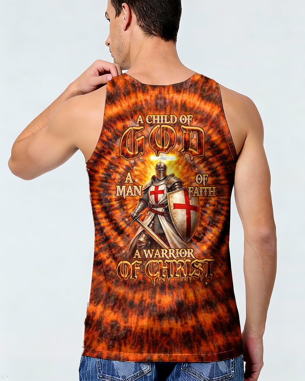 A Warrior Of Christ Men's All Over Print Shirt - Yhhn2602261