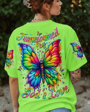 Transformed By God's Love Women's All Over Print Shirt  - Tlno2810251
