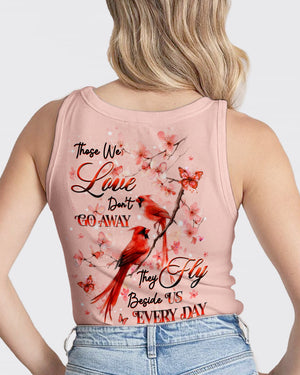 Those We Love Don’t Go Away Cardinal Women's All Over Print Shirt - Tlhg1604263