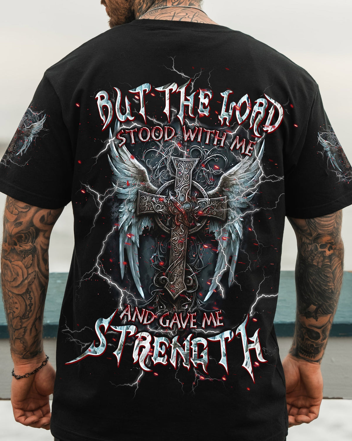 Lord Stood With Me Men's All Over Print Shirt - Tlpq0507244