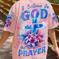 I Believe In God Lilies Women's All Over Print Shirt - Tlpq0803243