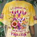 I Believe In God Dove Women's All Over Print Shirt - Tlpq1008241