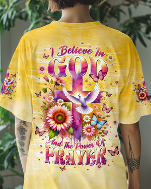 I Believe In God Dove Women's All Over Print Shirt - Tlpq1008241