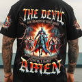 The Devil Saw Me With My Head Down Men's All Over Print Shirt - Tlpq1907244