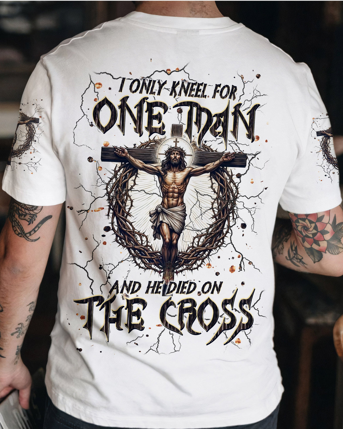 I Only Kneel For One Man Men's All Over Print Shirt - Tlpq2806244