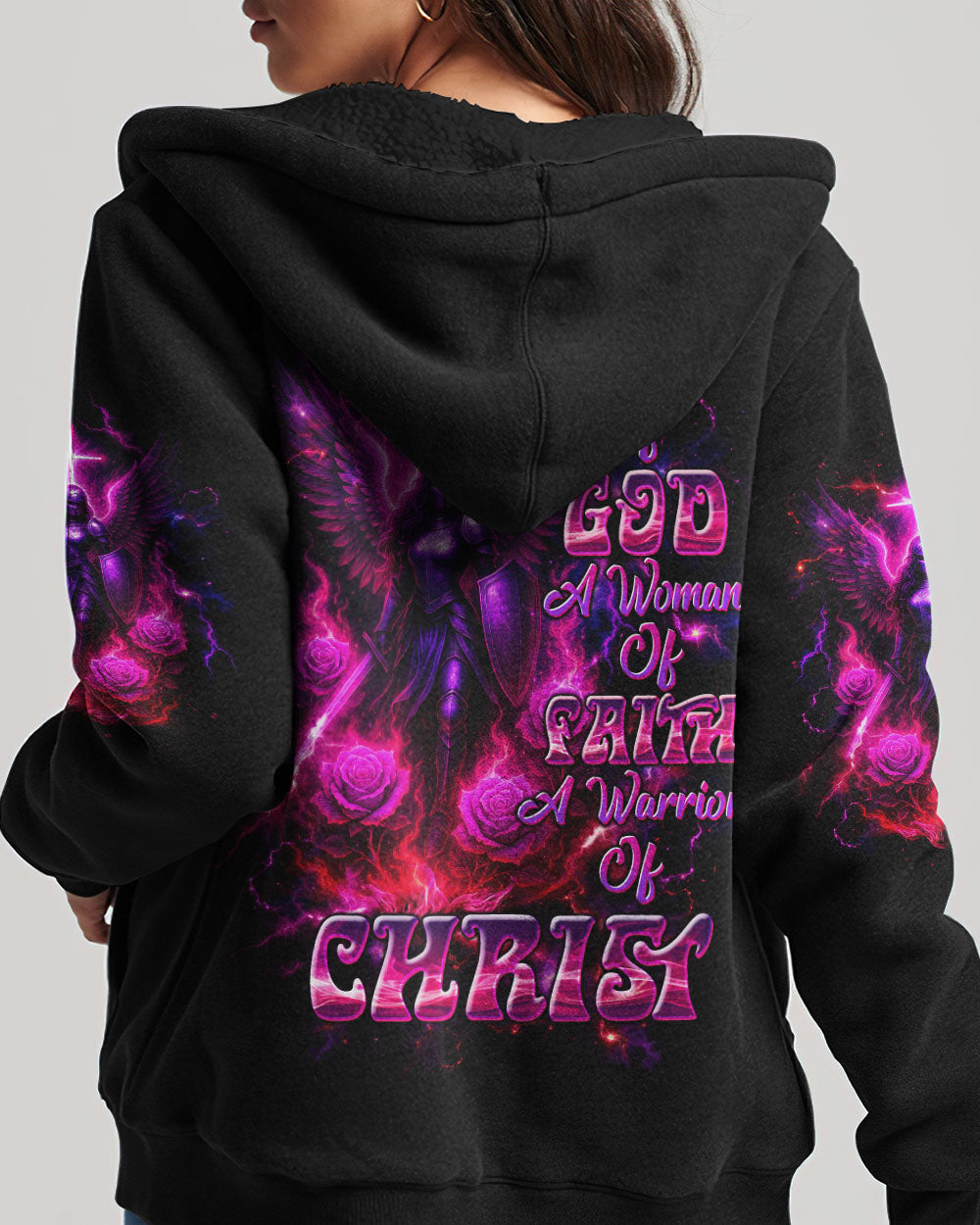 A Child Of God A Woman Of Faith Warrior Women's All Over Print Shirt  - Tltw1807254