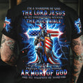 I'm A Warrior Of God Men's All Over Print Shirt - Tlno3005244