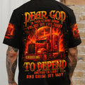 Dear God Trucker Men's All Over Print Shirt - Typq0108254