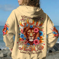 Blessed By God Lion Women's All Over Print Shirt - Typq0403261