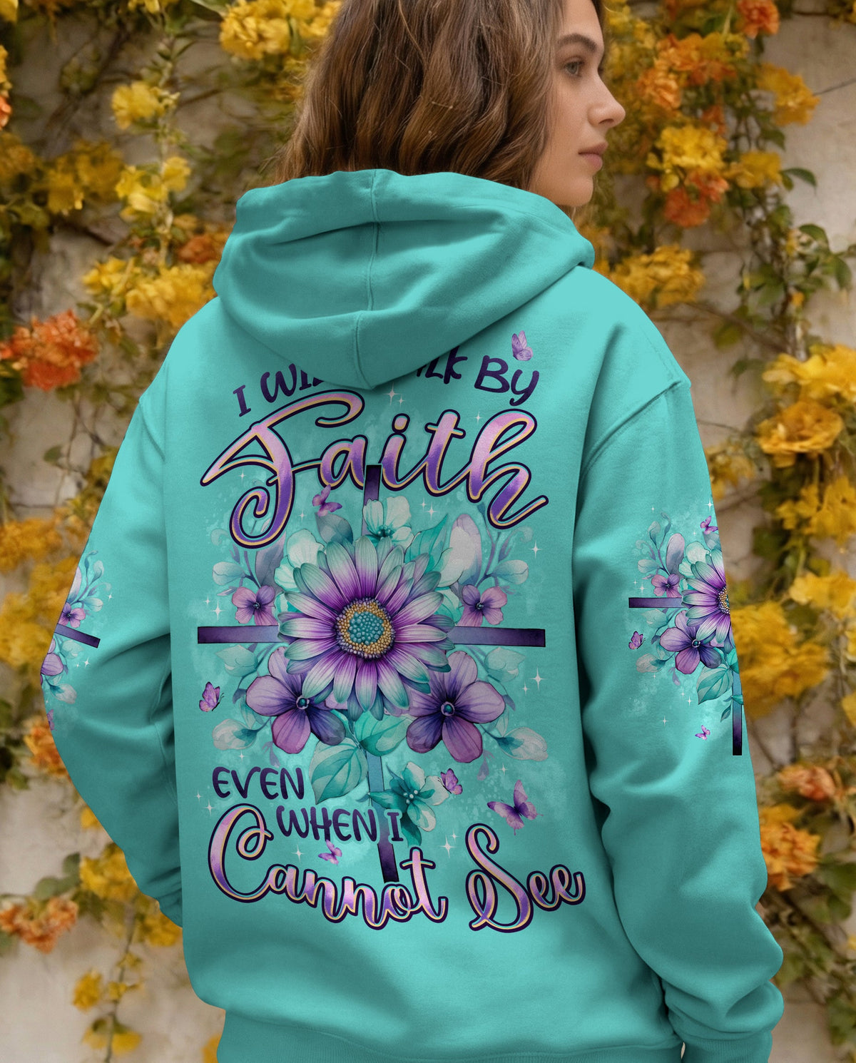 I Will Walk By Faith Women's All Over Print Shirt - Typq0503262
