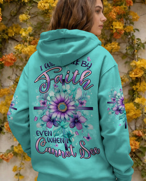 I Will Walk By Faith Women's All Over Print Shirt - Typq0503262