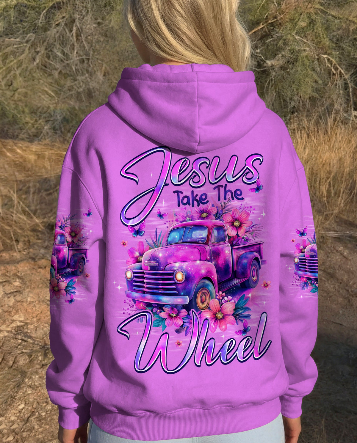 Jesus Take The Wheel Women's All Over Print Shirt - Typq1103263