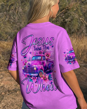 Jesus Take The Wheel Women's All Over Print Shirt - Typq1103263