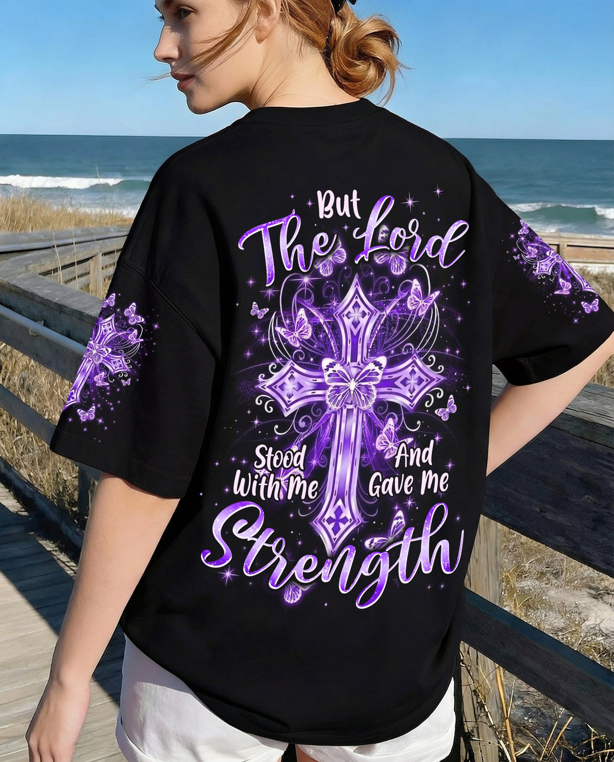 Lord Stood With Me Women's All Over Print Shirt - Typq1202261
