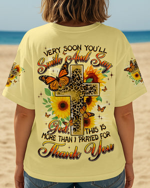 This Is More Than I Prayed For Women's All Over Print Shirt - Typq1209253