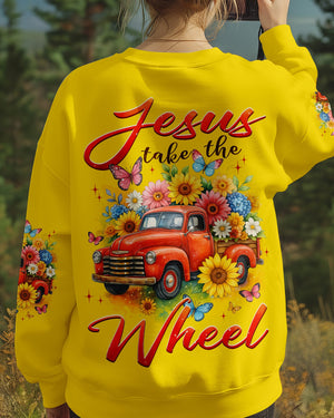 Jesus Take The Wheel Women's All Over Print Shirt - Typq1310251