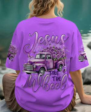 Jesus Take The Wheel Women's All Over Print Shirt - Typq1512252